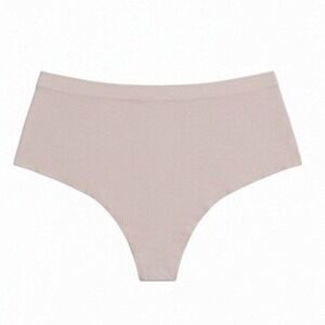 Hanky Panky‎ BreatheSoft High Rise Thong Sweet Nothing Pink Large NWOT